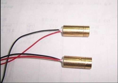 2x 650nm 5mw 3v laser dot diode module head red straight line ?9 for sale