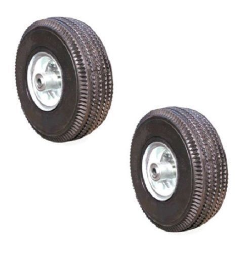 Replacement 10&#034; x 3-1/2&#034; tire with innertuve 300# cap per wheel for sale