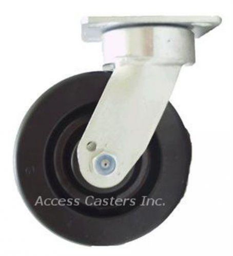 5pklhs 5&#034; x 2&#034; swivel caster kingpinless, phenolic wheel, 1,000 lbs capacity for sale