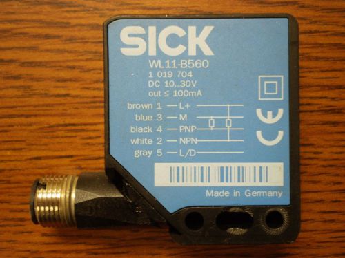 SICK WL11-B560, 1 019 704, 10-30V-DC 100MA