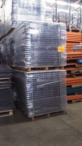 Lot sale pallet of 42&#034; x 46&#034; wire decking, 46pcs, wire mesh decking, grid deck for sale