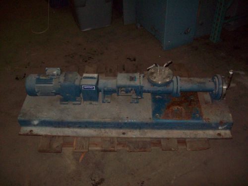 Moyno pump and nord motor a2c ssr3 dpa as 227 1801-dc for sale