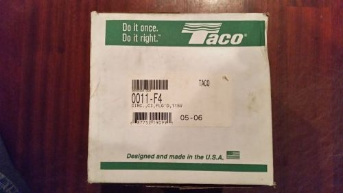 Taco 0011-f4 pump,circulator,1/8 hp for sale