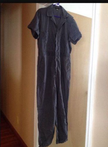VINTAGE 70&#039;s Men&#039;s Lightweight Sears Work N&#039; Leisure Gray Coveralls Size 44R