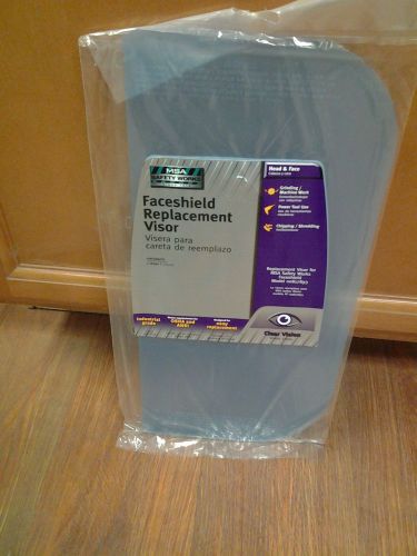 Msa safety works faceshield replacement visor #10039423- lot of 3 for sale