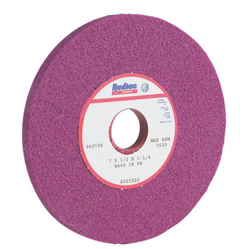 Radiac ruby surface grinding wheel size: 8&#034; x 3/4&#034; x 1-1/4&#034; for sale