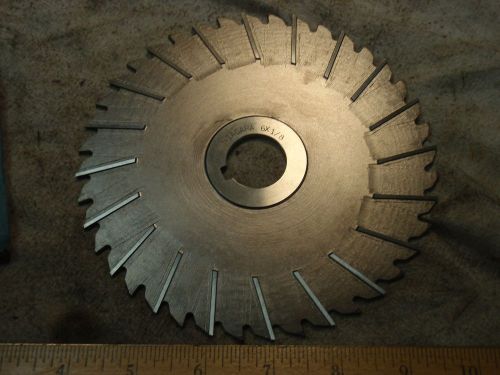 NIAGARA 6&#034; x 1/8&#034; x 1&#034; STAGGERED TOOTH Side Milling Cutter  HSS