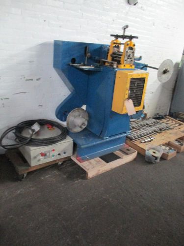 Tieche motorized multi-slitter / slitting machine with additional slitting tools for sale