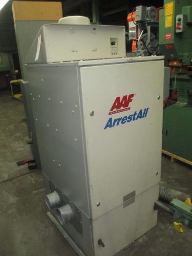 AAF 3HP Bag House Cabinet Dust Collector, Model # AR-35 - 1500 CFM - NICE!