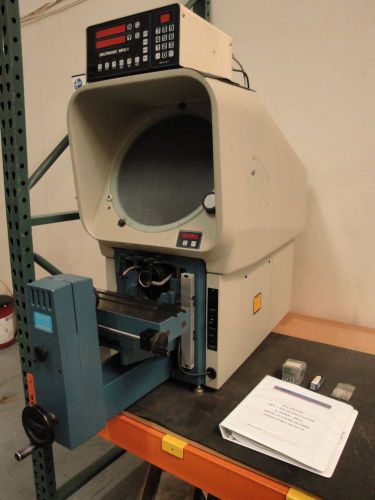 DELTRONIC DH14 OPTICAL COMPARATOR W/ MPC-1 READOUT &amp; HEIDENHAIN LS303 SCALES