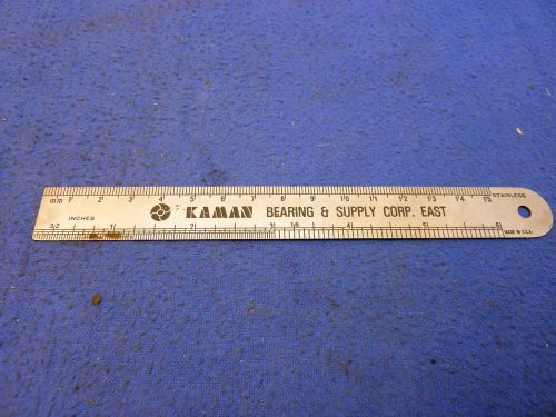Kaman Bearing &amp; Supply Corp.East Ruler  15 mm and  6 Inches(USED)