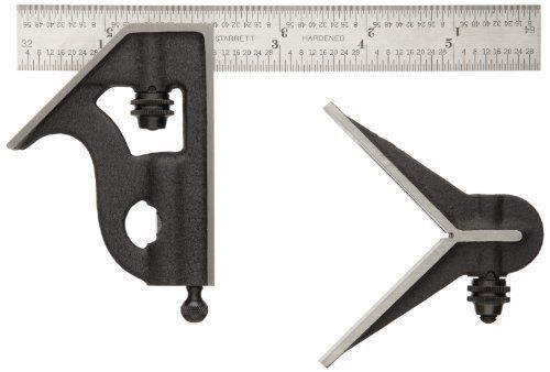 Starrett 11hc-6-4r cast iron square and center heads w/ regular blade for sale