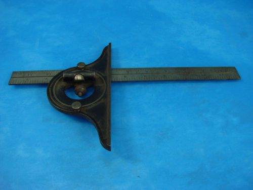 Vintage craftsman no 4 combination square protractor head level machinst tool for sale