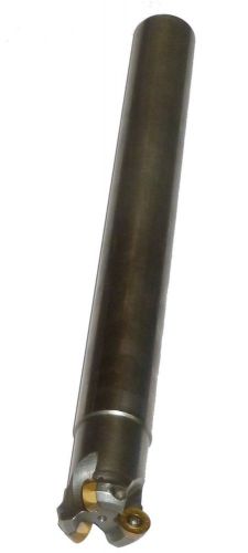 1-1/4&#034; SECO ROUND INSERT INDEXABLE END MILL x 12&#034; LENGTH STOCK #EM916