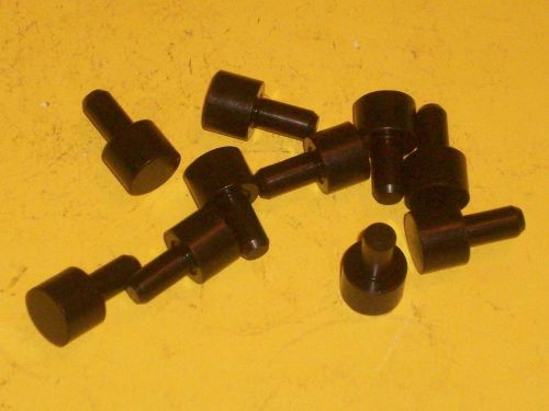 10 NEW CARR LANE REST BUTTON CL-3-RB , STEEL , BLACK OXIDE  , FREE SHIPPING!!!