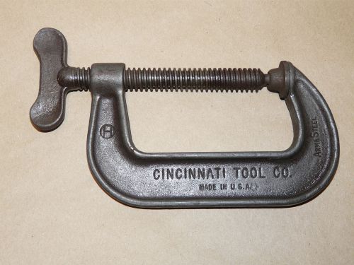 Vintage Cincinnati Tool Co No. 540 4” C Clamp INV9991