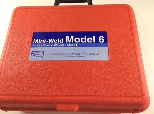 Urethane Supply Mini-Weld Model 6 Airless Plastic Welder 5700HT