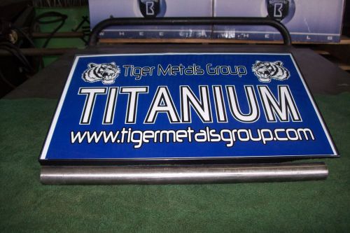 Grade 5 6AL-4V Titanium Round Bar (1&#034; Diameter x 12.75&#034; Length) #125