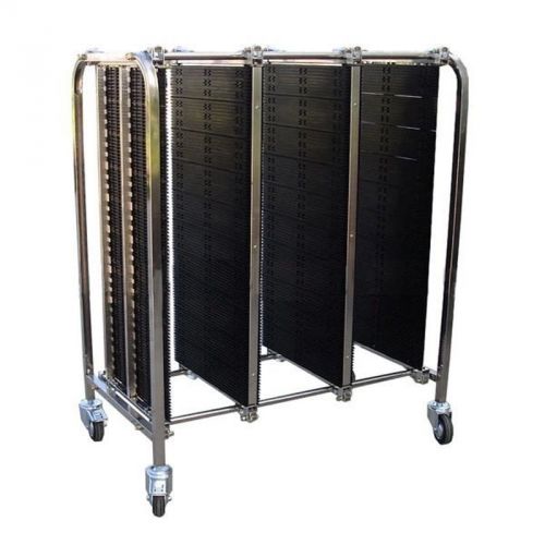 Stainless steel PCB Storage Cart 300pcs/PCB Plate ESD Antistatic vehicles