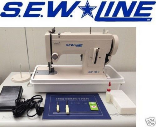 SEWLINE SLP-106-7  NEW  PORTABLE WALKING FT W/REVERSE  INDUSTRIAL SEWING MACHINE
