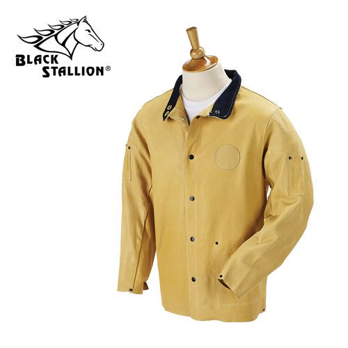 Revco Black Stallion DuraLite Premium Pigskin Welding Jacket 30&#034; Size 3XL