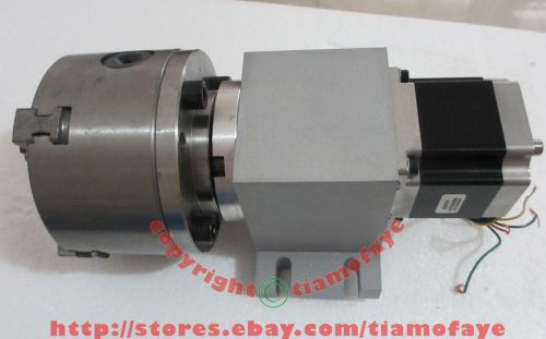 CNC Router Rotational Axis, the 4th Axis, A axis for the engraving machine 4 jaw