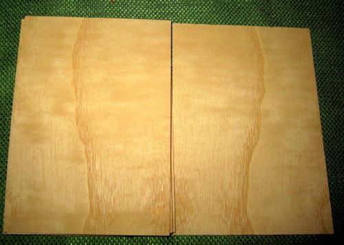 7 Bookmatched leafs White Ash @ 5 x 3.5 Craft wood Veneer (v1126)