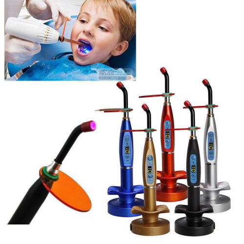 Hot sale!!  Dentist Dental 5W Wireless Cordless LED Curing Light Lamp  5 colors