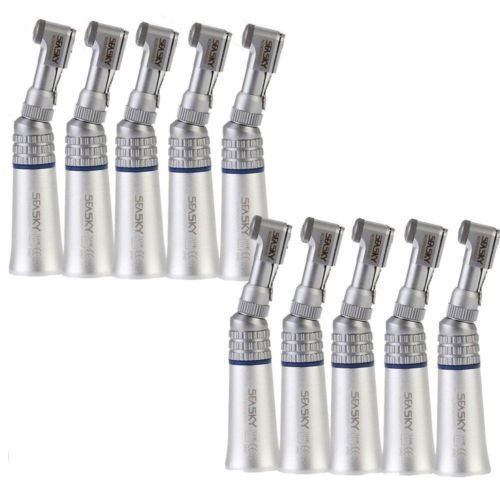 10pcs Dental slow low speed contra angle handpiece fit E-TYPE Air Motor HOT SALE