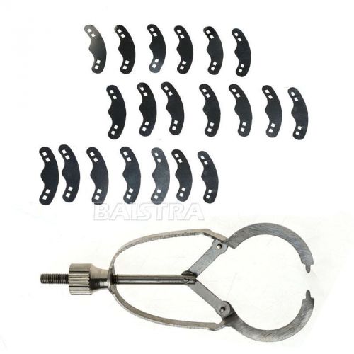 Dental stainless steel middle size matrix bands tofflemire stuck&amp;1 pc stuck clip for sale