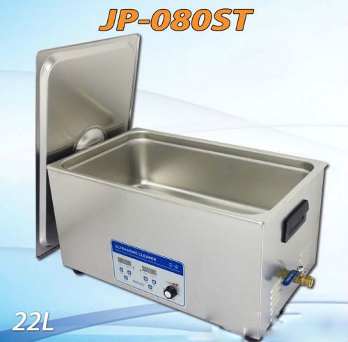 Ultrasonic cleaner cleaning equipment stainless steel 110v/220v 160-480w 22l for sale