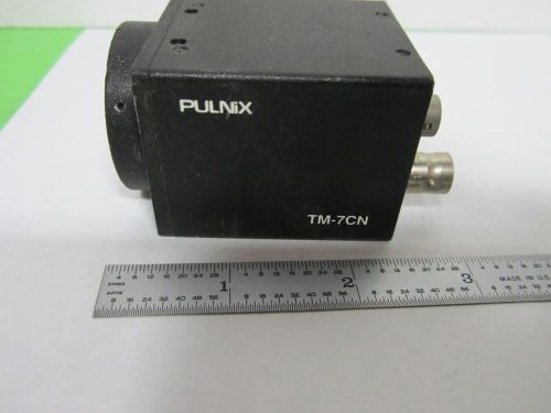 MICROSCOPE INSPECTION VIDEO CAMERA CCD PULNIK TM-7 CN OPTICS AS IS  BIN#N4-12