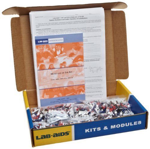 NEW Lab-Aids 505 171 Piece Molecules of Life Modeling Kit