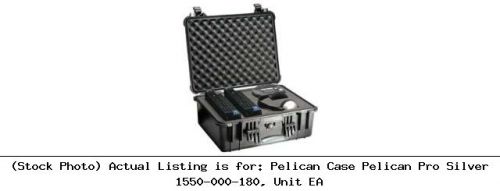 Pelican case pelican pro silver 1550-000-180, unit ea lab safety unit for sale