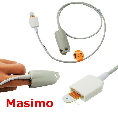 High quality masimo lnop dci compatible finger probe spo2 sensor pc cable 1m for sale