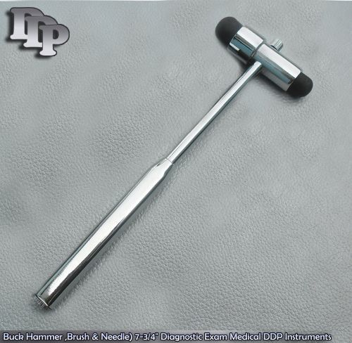 1-Buck Hammer ,Brush &amp; Needle) 7-3/4&#034; Diagnostic Exam Medical DDP Instruments