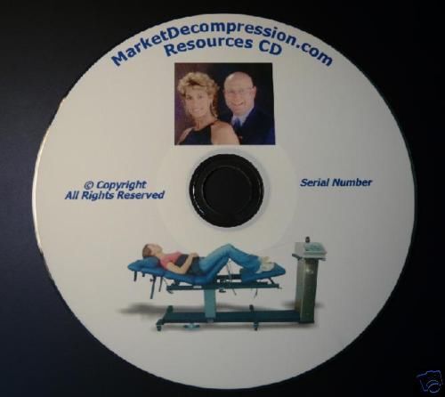 Spinal decompression marketing + website + brochures for sale
