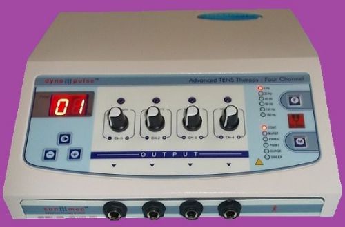 PHYSICAL THERAPY EQUIPMENT, 4 CH ELECTROTHERAPY BEST PAIN COMFORT MINI UNIT E1