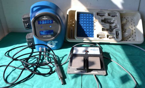 Medtronic Xomed XPS 3000 with Xcalibur High-Speed Drill Set - Complete