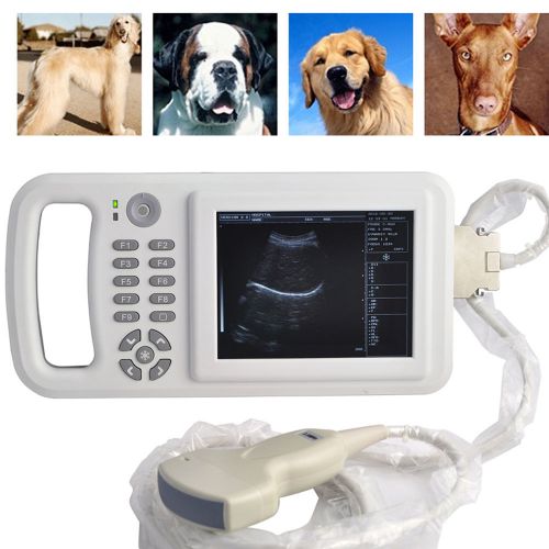 Handheld full digital laptop veterinary ultrasound scanner  3.5 mhz convex probe for sale