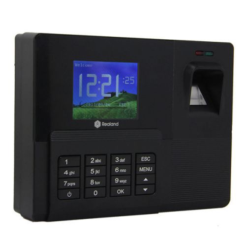 NEW Fingerprint Time Attendance Clock RFID Card Reader Employee Payroll Record
