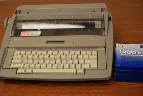 Brother Electronic Typewriter with Ribbons