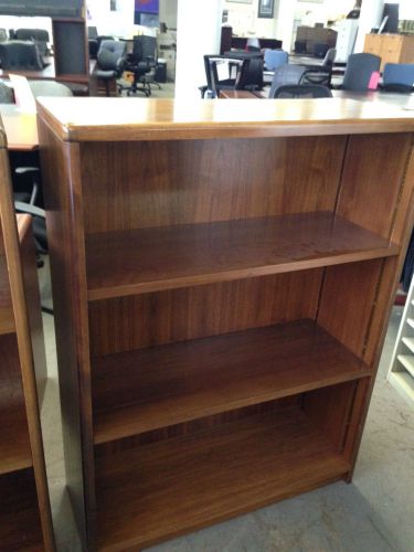 ***LOT OF 2 HEAVY DUTY BOOKCASES by STEELCASE OFFICE FURN***
