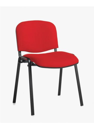 RED STACKABLE MEETING / RECEPTION CHAIRS INC FREE LOCAL DELIVERY