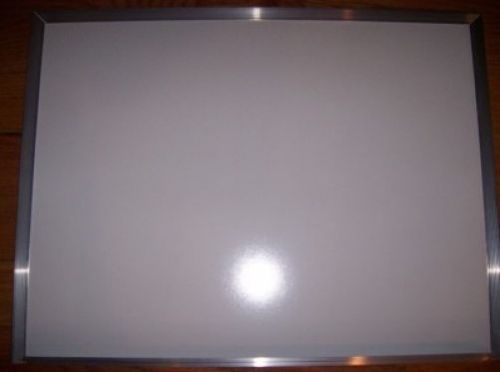 DRY EASER BOARD 18&#039; X 24&#034; WHITE ALUMINUM FRAME TRAY SCHOOL OFFICE HOME AMB18