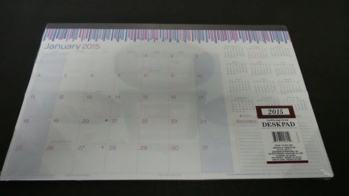 2015 DESK CALENDAR MONTHLY PAGE FORMAT, BRAND NEW!