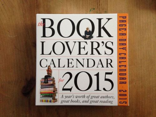 Book Lover&#039;s Desk Calendar 2015, page-a-day, Workman Publishing