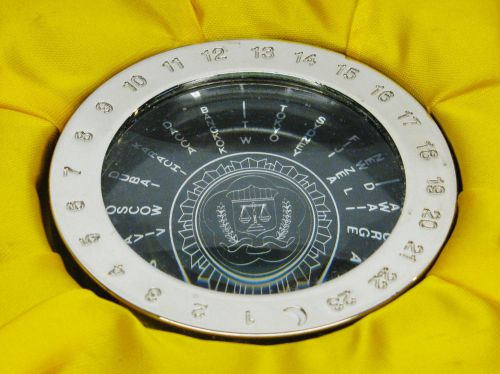 Clock, Magnifier and Paperweight,Global Time,Rep.of China
