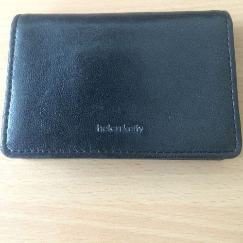 Leather Expandable Credit ID/Name Card Holder/Case, Brand-Helen Kelly London