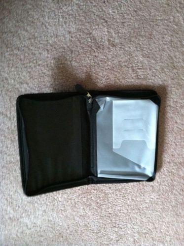BLACK ZIPPERED CASE SAYS FORD ~CAN USE FOR ANYTHING PAPERS/MUSIC/PHONE ACCESSORY